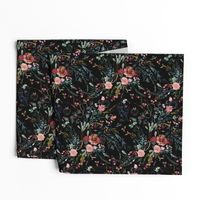 Fable  Floral (black) MED 