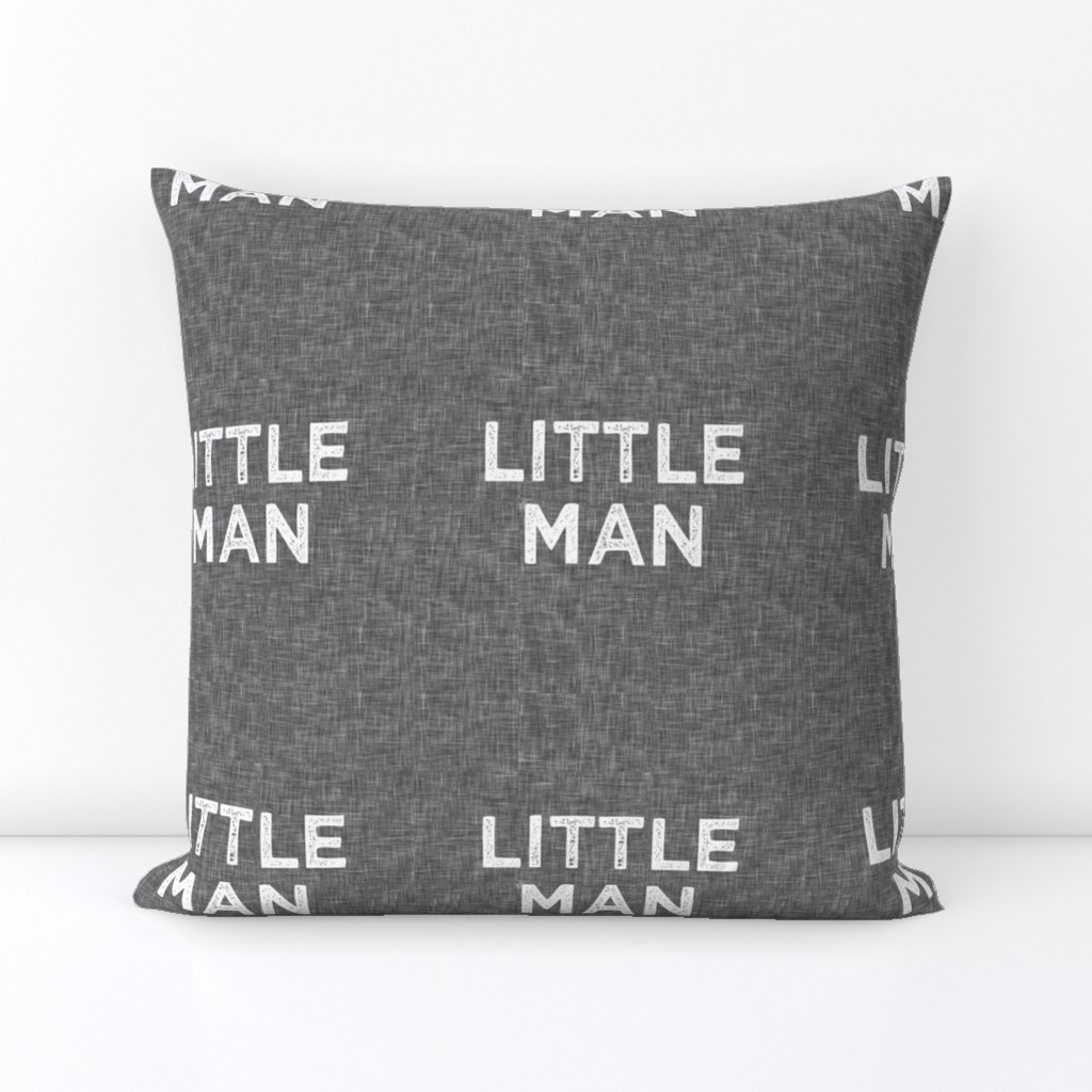 8" quilt block - Little Man