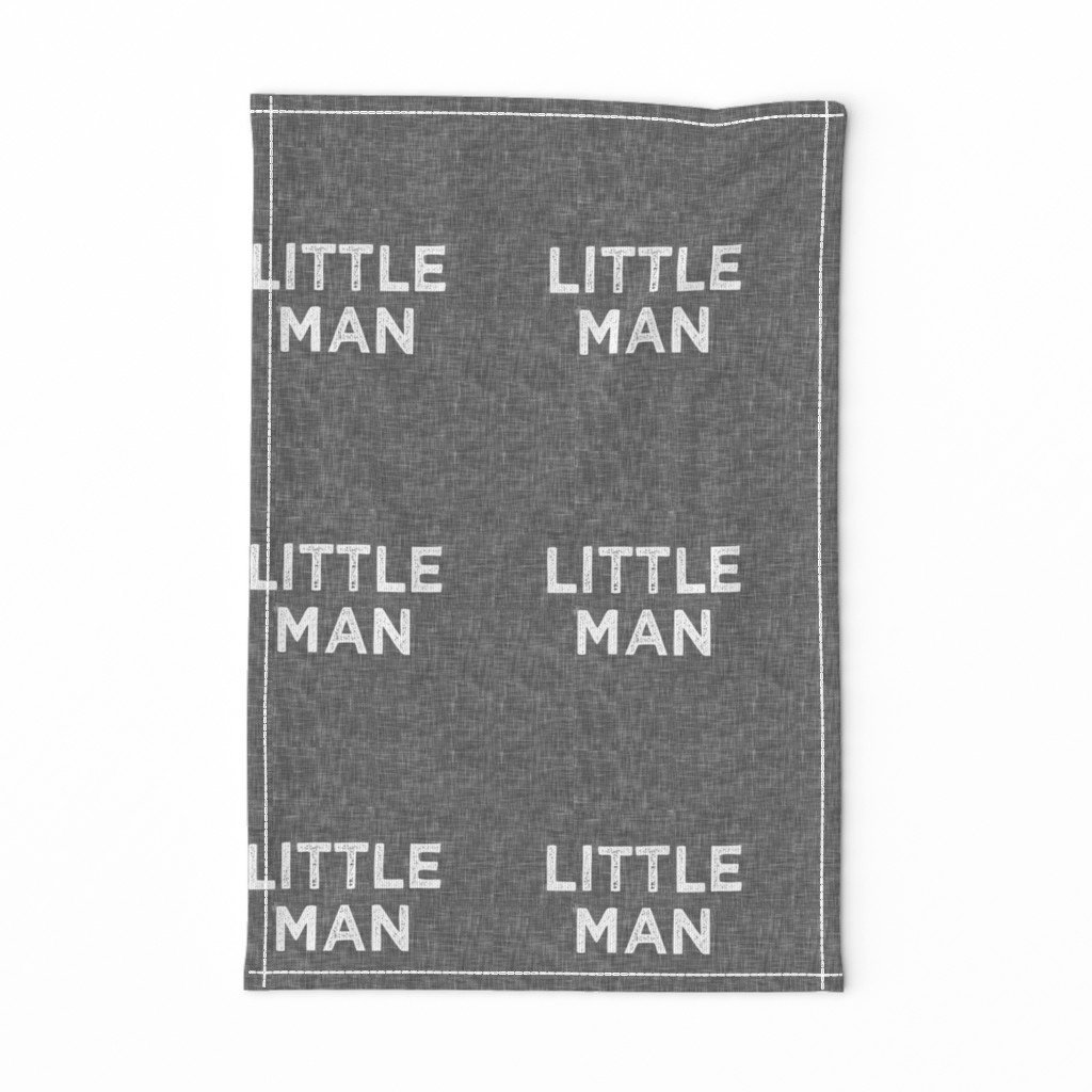 8" quilt block - Little Man