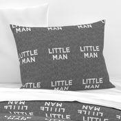 8" quilt block - Little Man