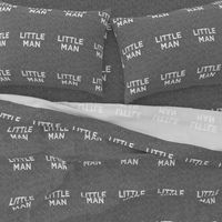 8" quilt block - Little Man