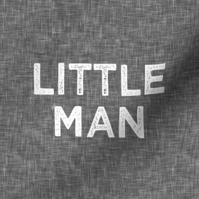 8" quilt block - Little Man