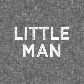 8" quilt block - Little Man