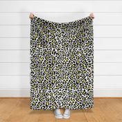 Leopard Print - Black, Yellow and White