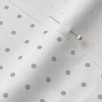 grey mini dots  fabric // mini dot fabric dot fabric nursery fabric