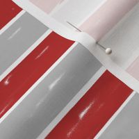 red and grey stripes // stripe fabric red and grey stripes fabric