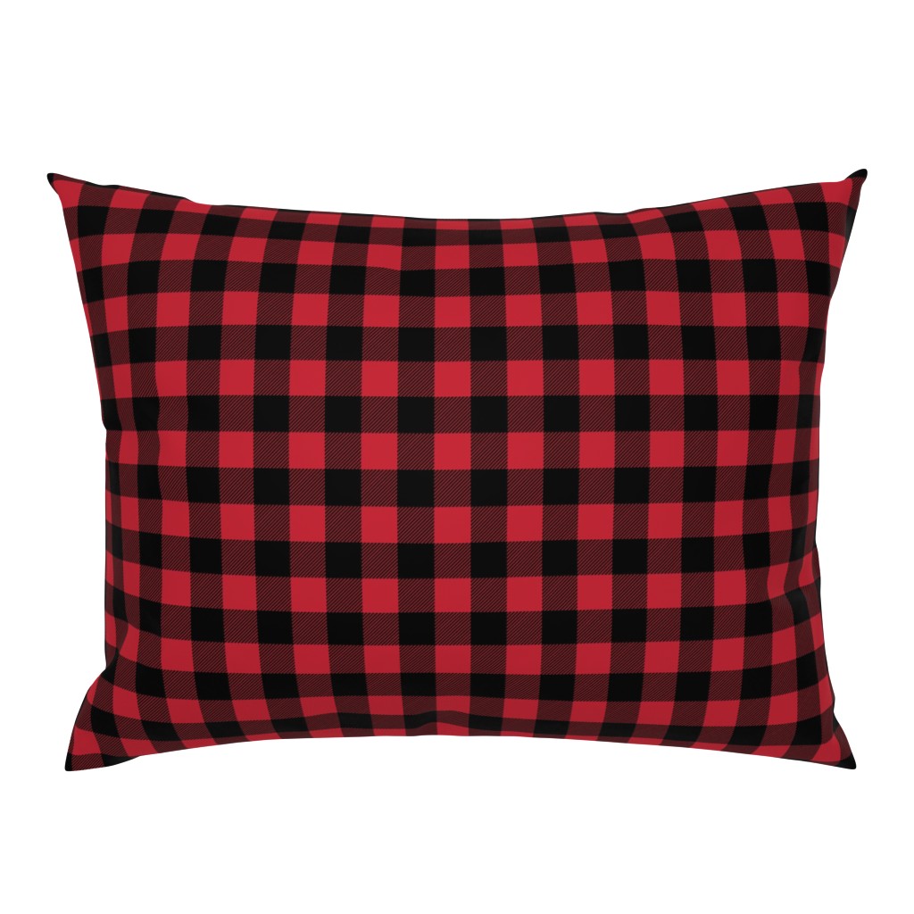 buffalo plaid - 1" scale