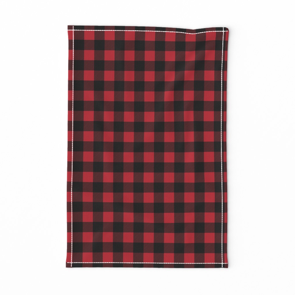 buffalo plaid - 1" scale