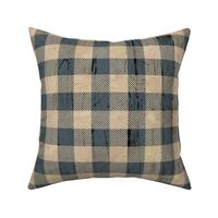 Buffalo Plaid Earthy Blue
