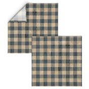 Buffalo Plaid Earthy Blue