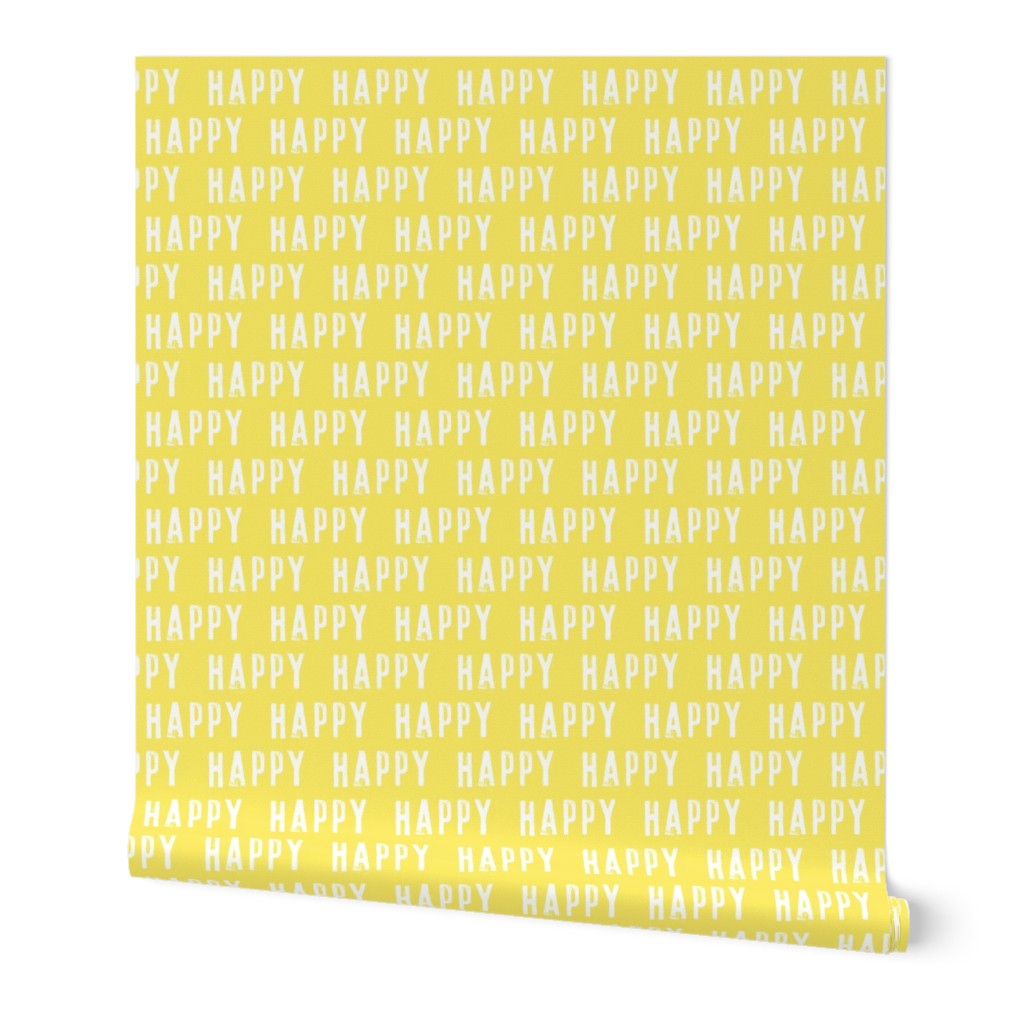 happy on yellow