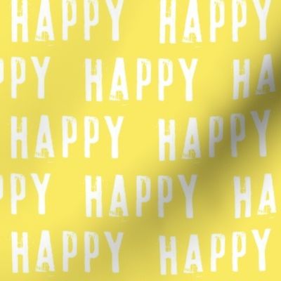 happy on yellow