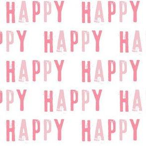 Happy - Pink