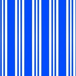 Bold Bright Stripes in Blue