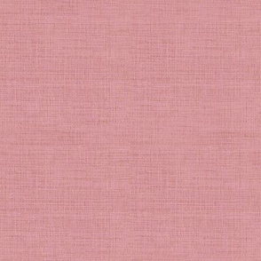 Linen Warm Rose Pink