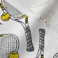 Tennis rackets - sport game