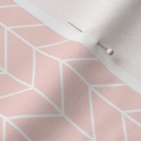 chevron blush pink fabric