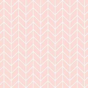 chevron blush pink fabric