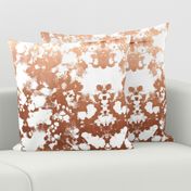 rose gold painted abstract fabric paint abstract design interior design