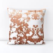 rose gold painted abstract fabric paint abstract design interior design