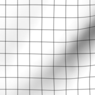grey windowpane grid 1" square check graph paper
