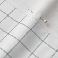 sterling grey windowpane grid 1" square check graph paper