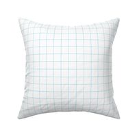 ice blue windowpane grid 1" square check graph paper