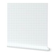 ice blue windowpane grid 1" square check graph paper
