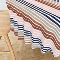 painter stripes painted stripe rose gold navy and blush pink