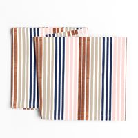 painter stripes painted stripe rose gold navy and blush pink