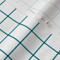 dark teal windowpane grid 1" square check graph paper