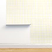 butter yellow windowpane grid 1" square check graph paper