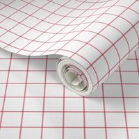 berry cream windowpane grid 1" square check graph paper