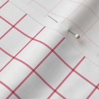 berry cream windowpane grid 1" square check graph paper