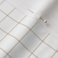 sand windowpane grid 1" square check graph paper