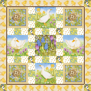 Springtime_patchwork_quilt