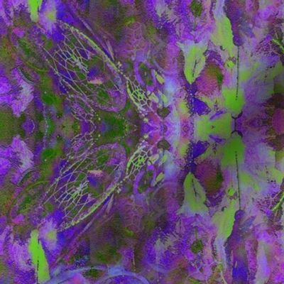 DREAMCATCHER INSPIRATION XL NIGHT MAGICAL GARDEN purple lime