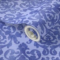 Blue Damask Small