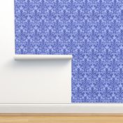 Blue Damask Small