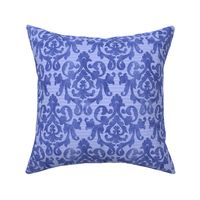 Blue Damask Small