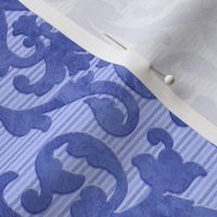 Blue Damask Small