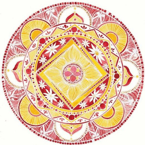 Watercolour Mandala