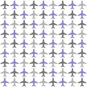Jets Jets Jets - Gray / Purple / White