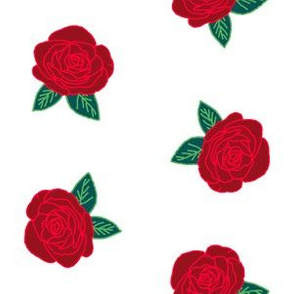 red rose fabric // roses fabric 2017 rose trend fabric roses floral fabric