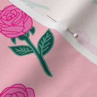 rose floral fabric // pink roses fabric rose florals fabric andrea lauren