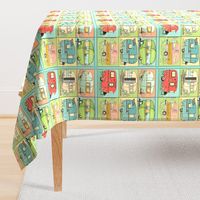 Quilting camping with camper squares by Salzanos