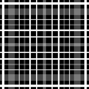 Black and white plaid cell