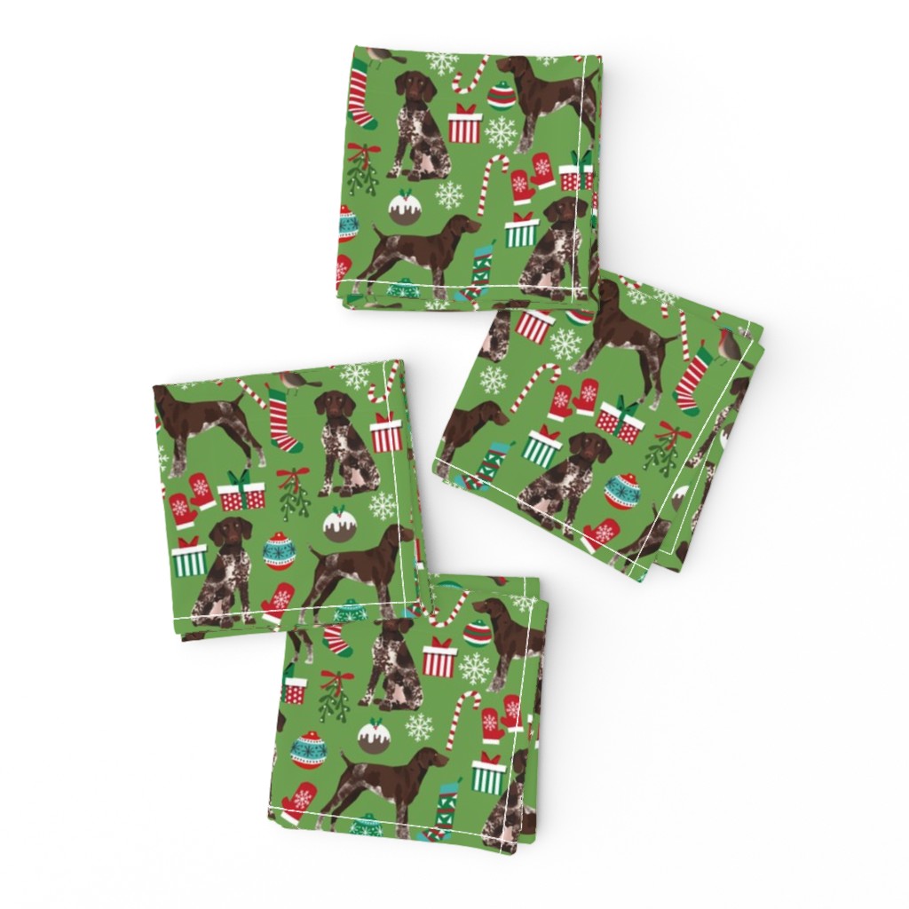 german shorthaired pointer christmas dog fabric dogs and holiday xmas fabric