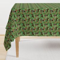 german shorthaired pointer christmas dog fabric dogs and holiday xmas fabric