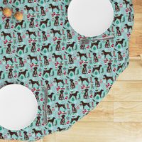 german shorthaired pointer dog christmas fabric dog christmas design